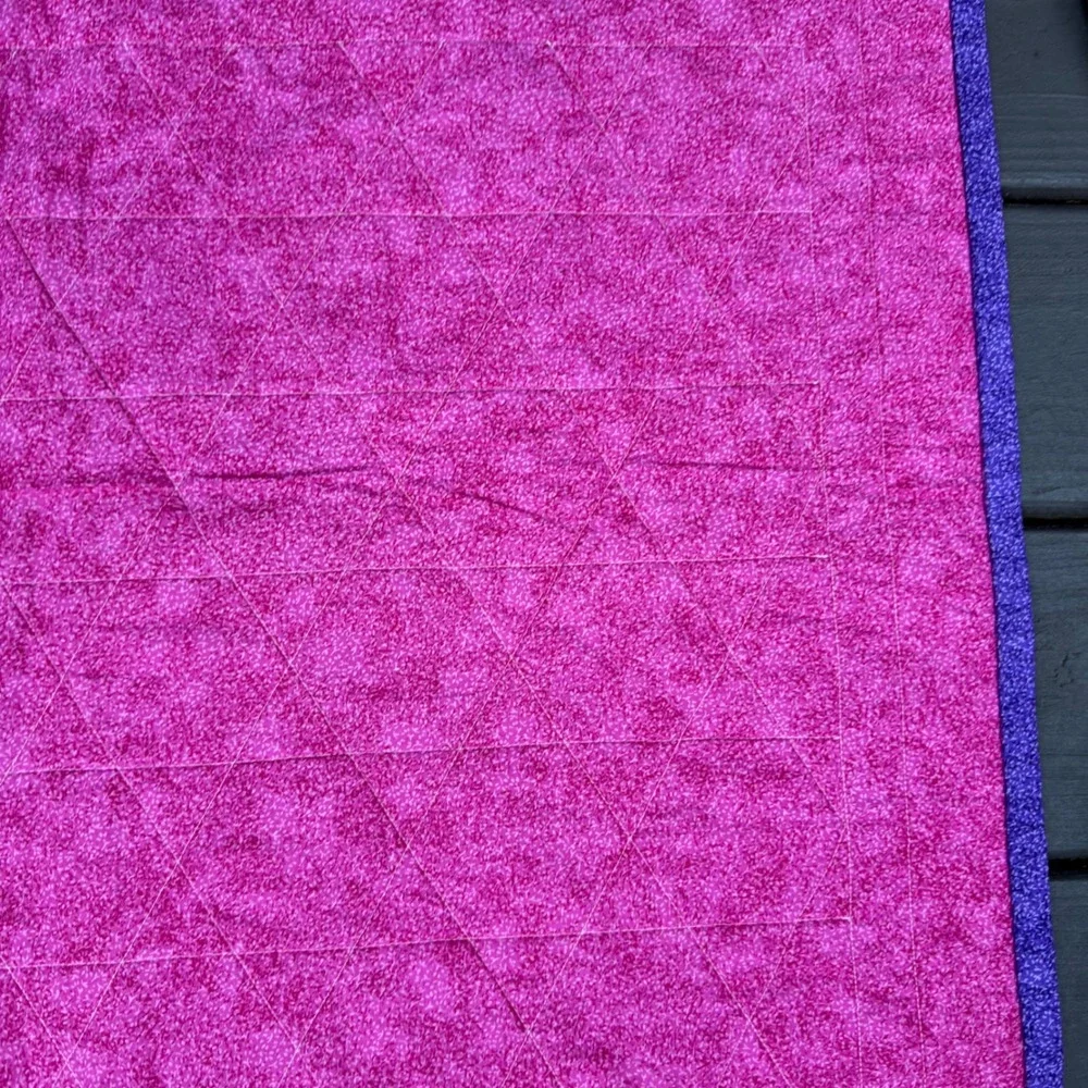 1.a.0.0.13 Handmade I Spy Quilt 35.5x44 Hexagon Novelty Kids Baby Play Mat